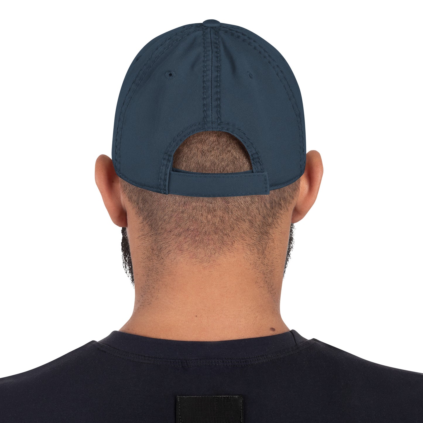 Bari Pride and Proud Distressed Dad Hat- Black, Navy, Gray