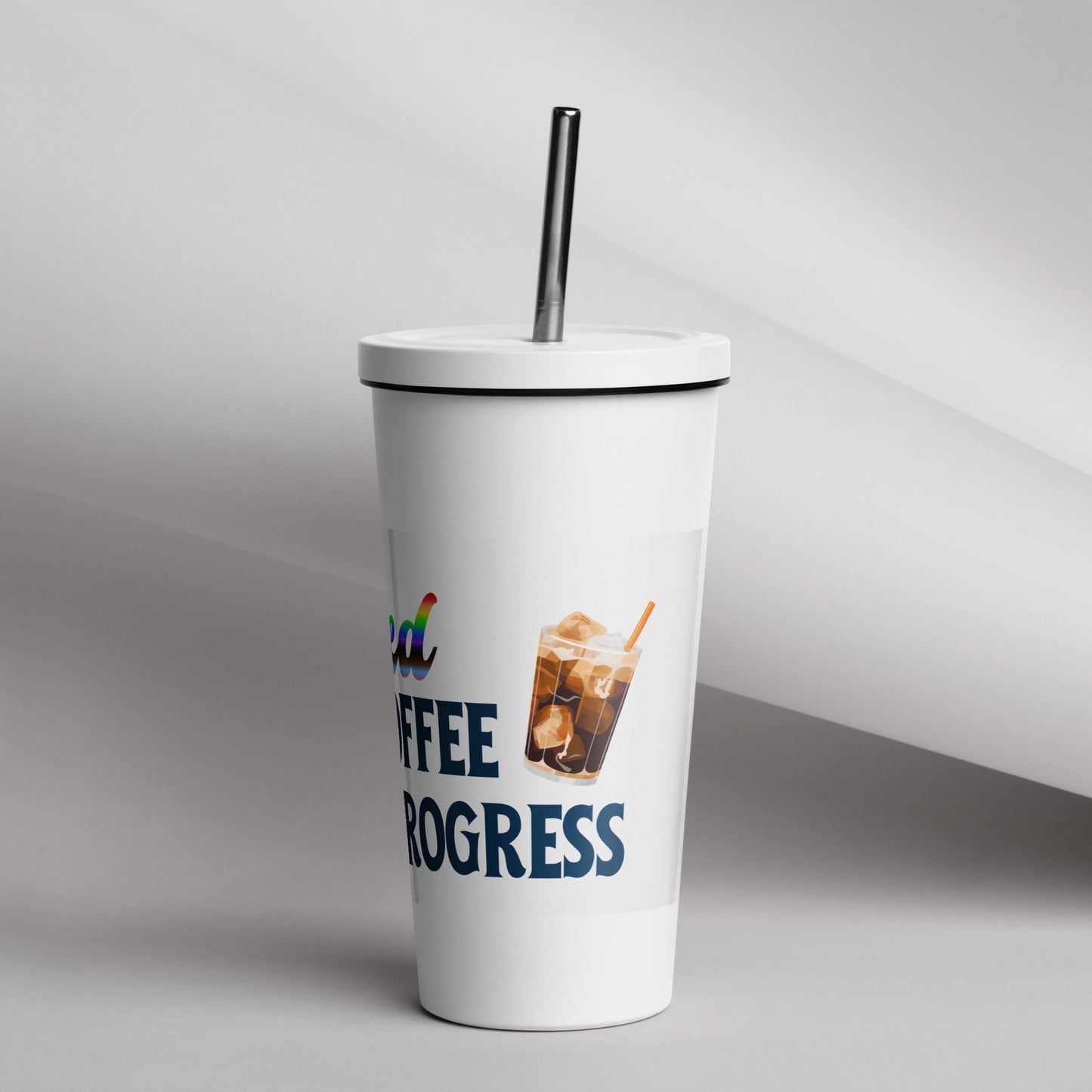 Pride *Iced* Proffee and Progress Insulated Tumbler