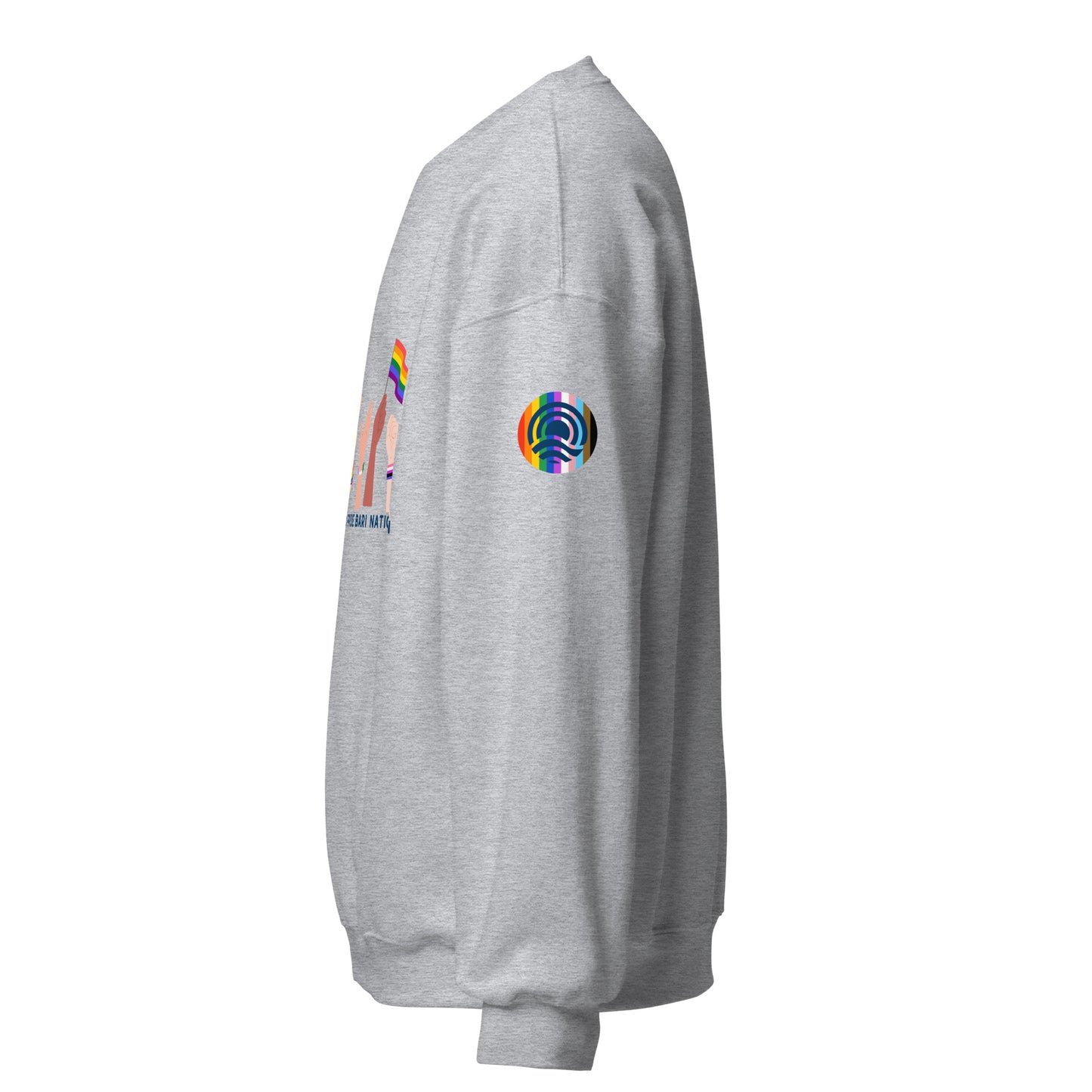 Unisex Raise Your Hands Pride Sweatshirt (Light Colors)