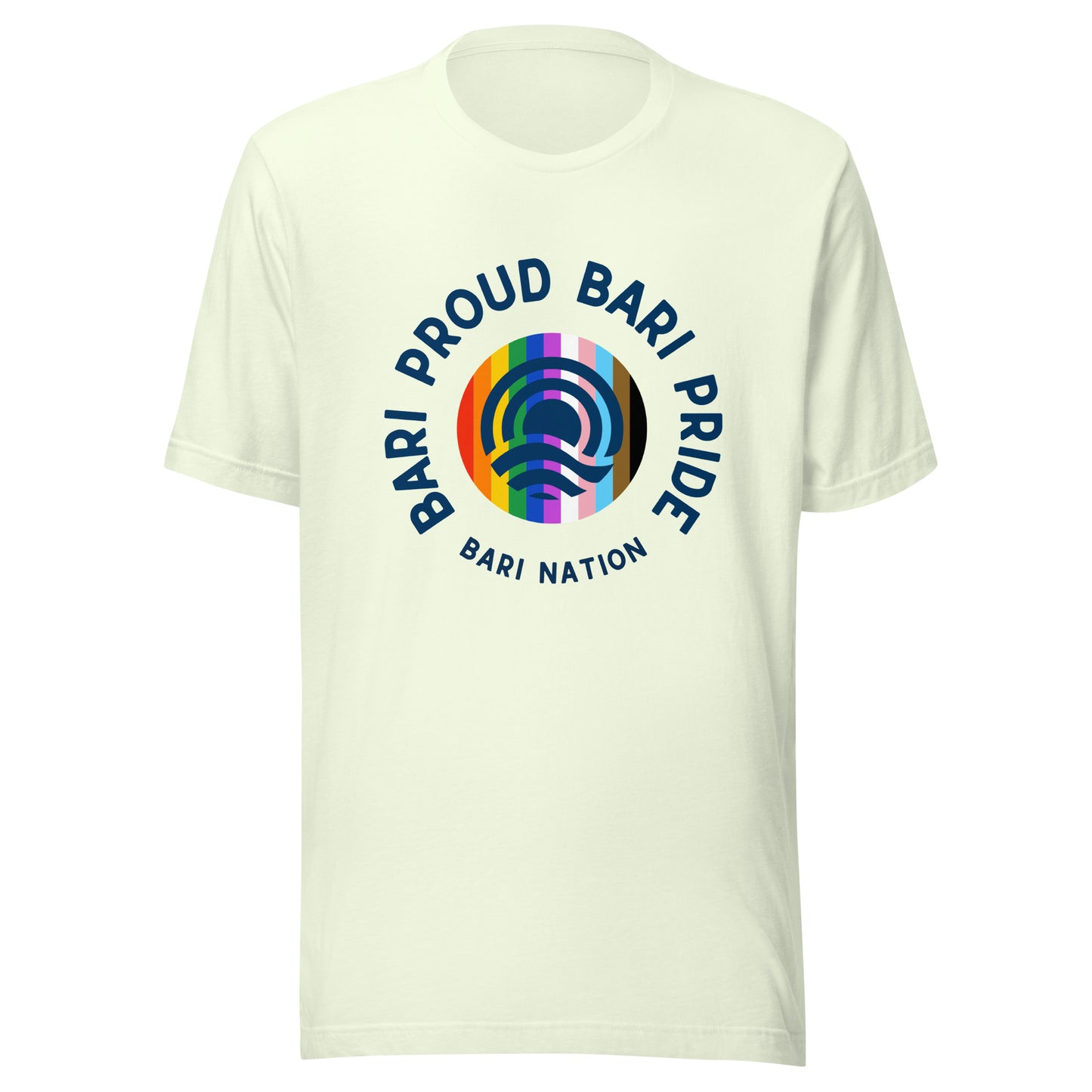 Unisex Bari Pride and Proud T-Shirt (Lighter Colors)