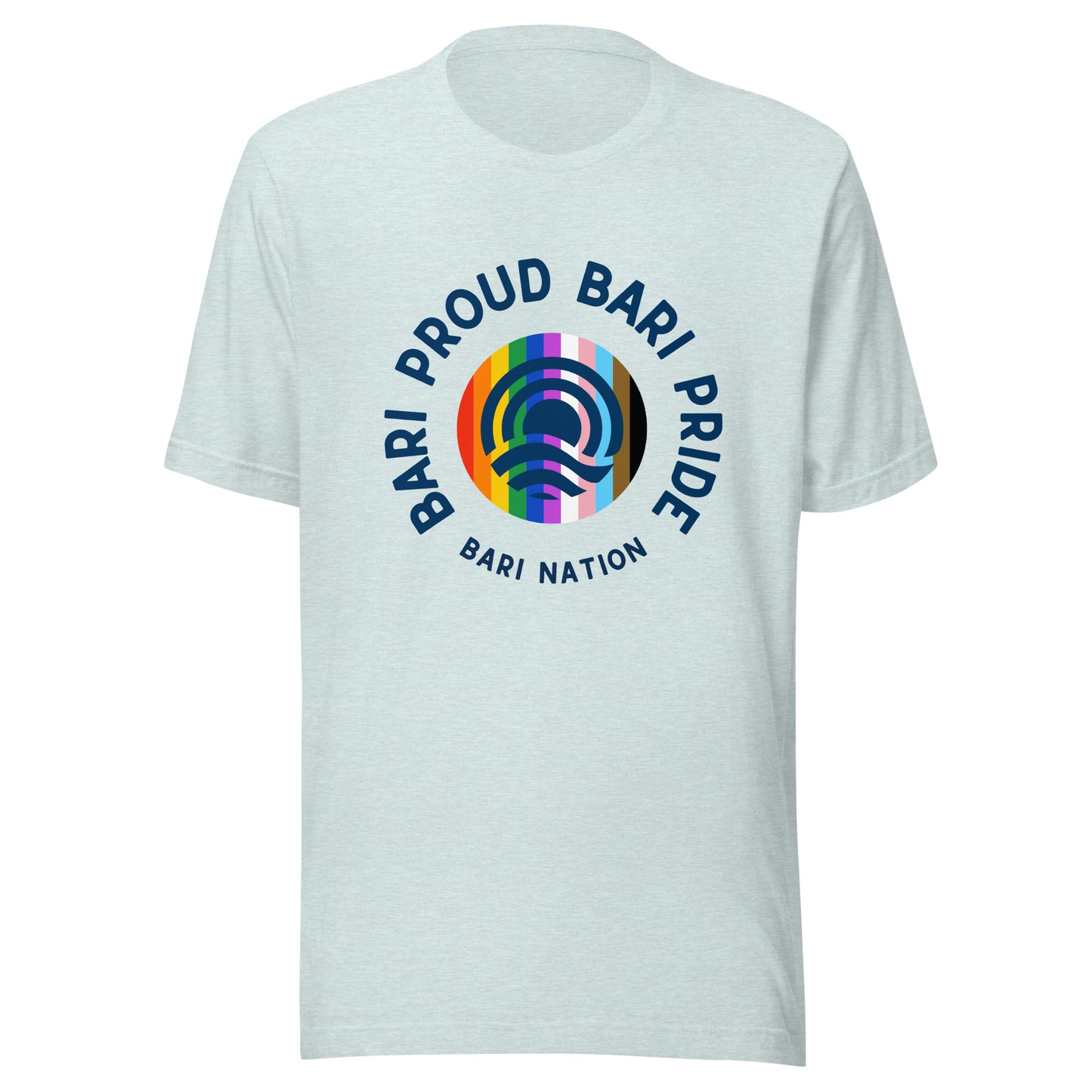 Unisex Bari Pride and Proud T-Shirt (Lighter Colors)