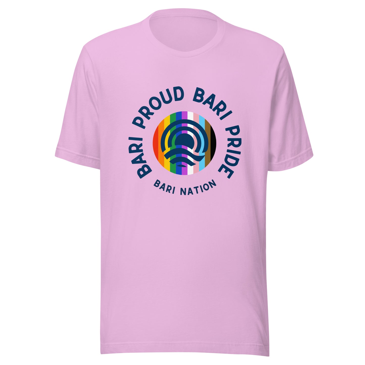 Unisex Bari Pride and Proud T-Shirt (Lighter Colors)