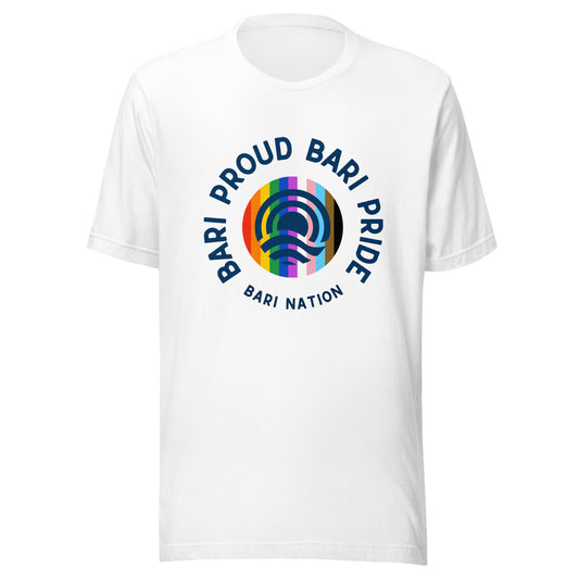 Unisex Bari Pride and Proud T-Shirt (Lighter Colors)