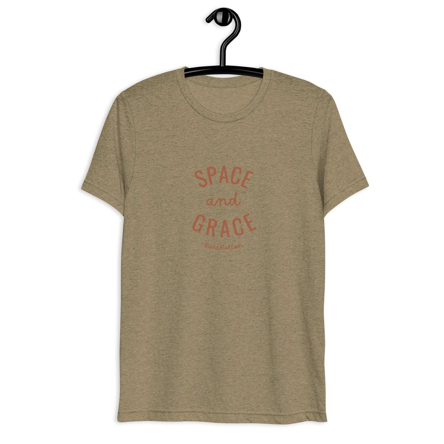 Space & Grace Women's Crew Neck T-Shirt