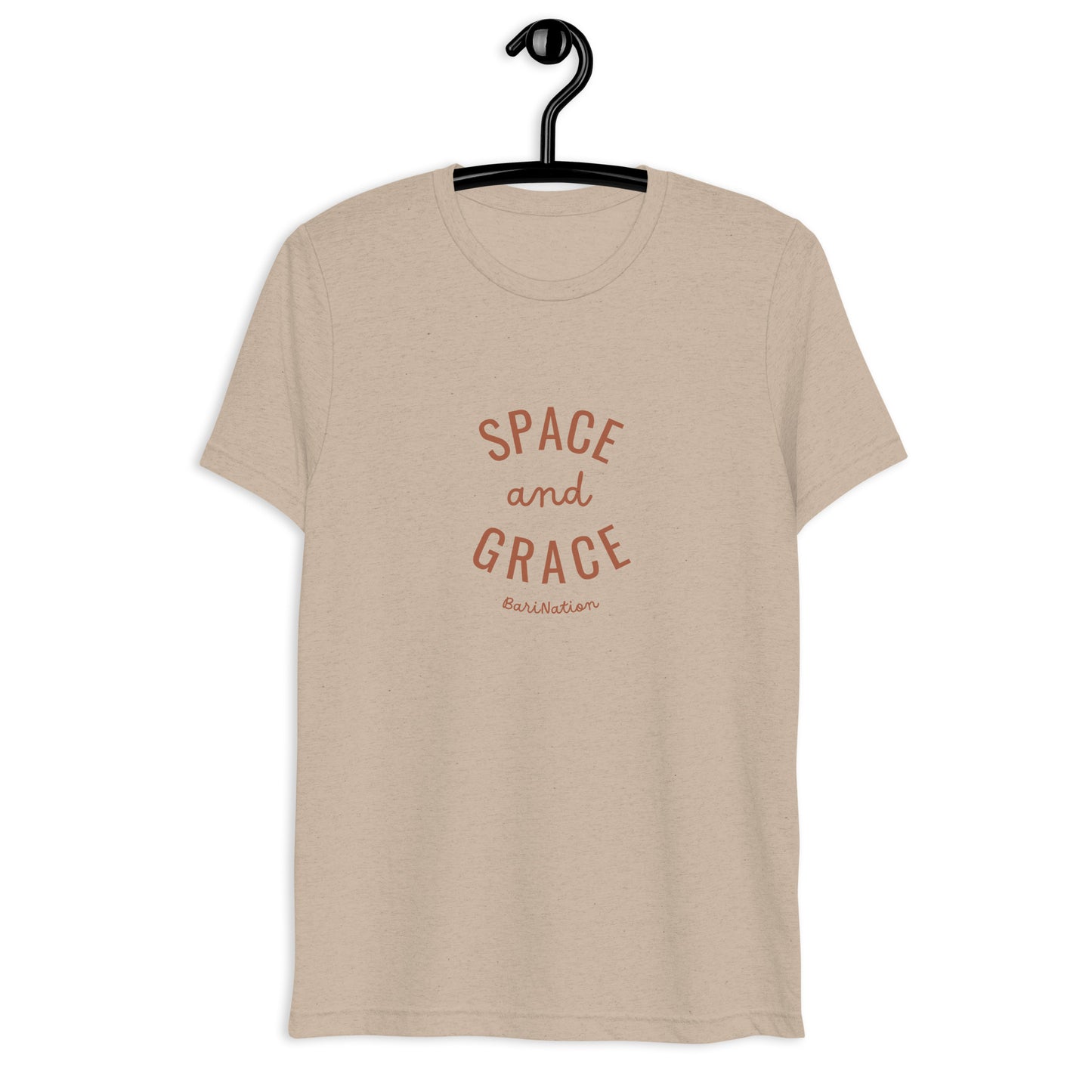 Space & Grace Women's Crew Neck T-Shirt