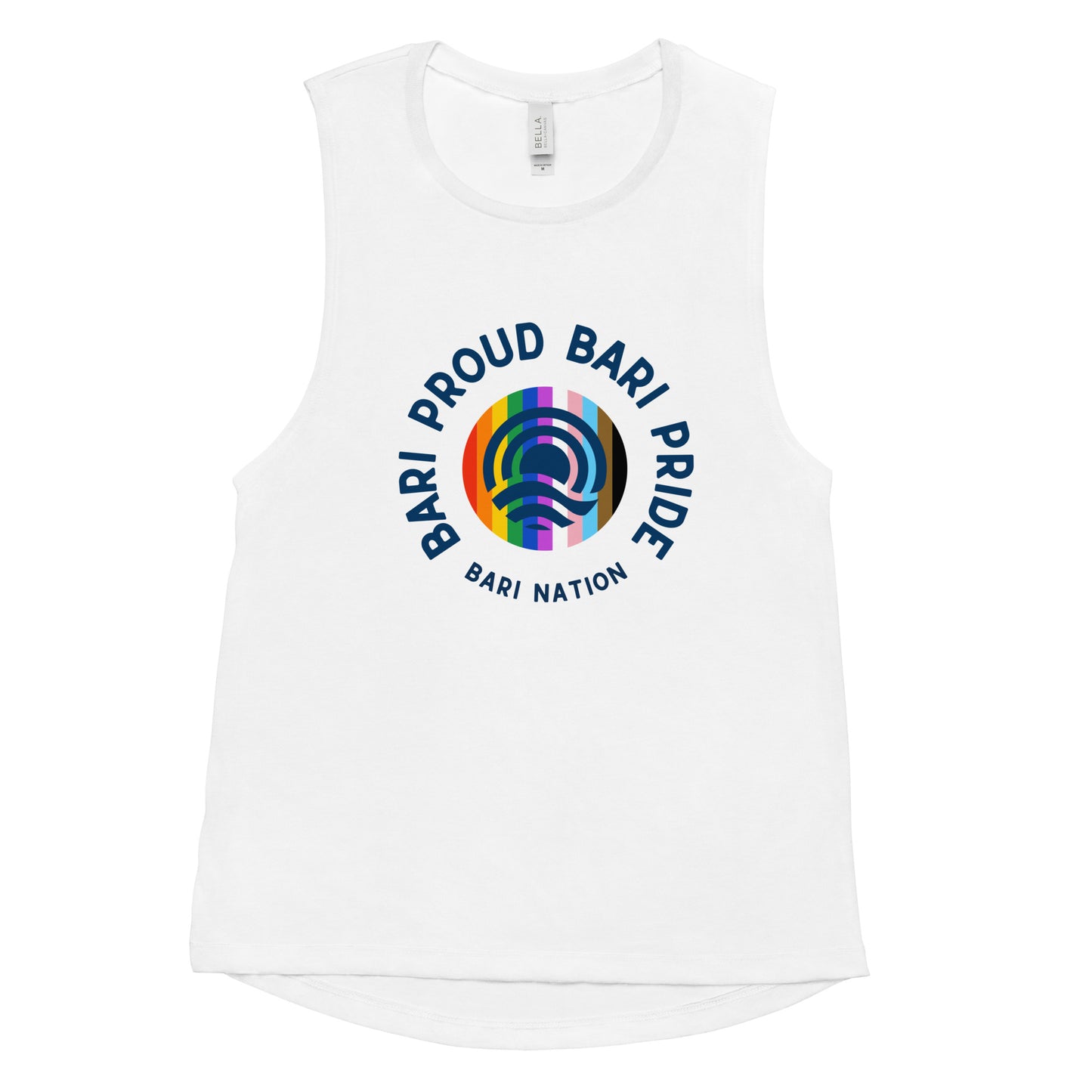 Ladies’ Bari Pride and Proud Muscle Tank
