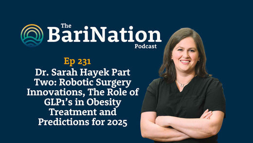 Ep 231 -  Dr. Sarah Hayek Part Two: Robotic Surgery Innovations, The Role of GLP1’s in Obesity Treatment and Predictions for 2025