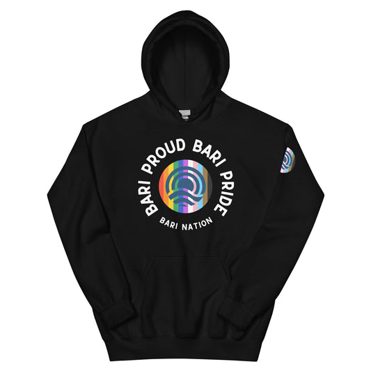 Unisex Bari Pride and Proud Hoodie (Darker Colors)