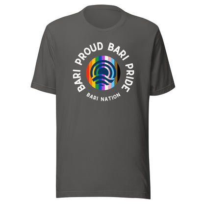 Unisex Bari Pride and Proud T-Shirt (Darker Colors)