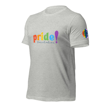 Unisex Pride Cursive T-Shirt (Lighter Colors)