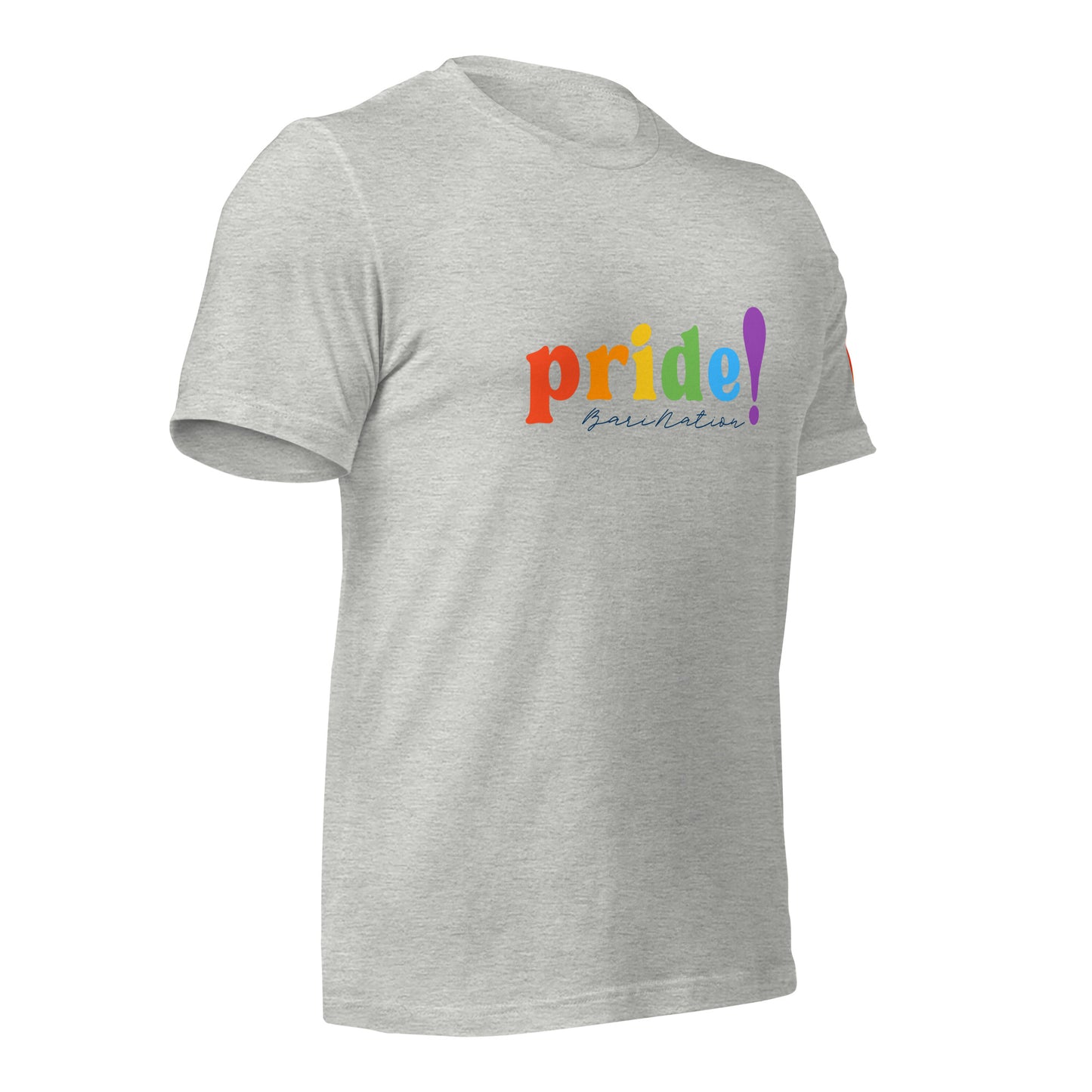 Unisex Pride Cursive T-Shirt (Lighter Colors)