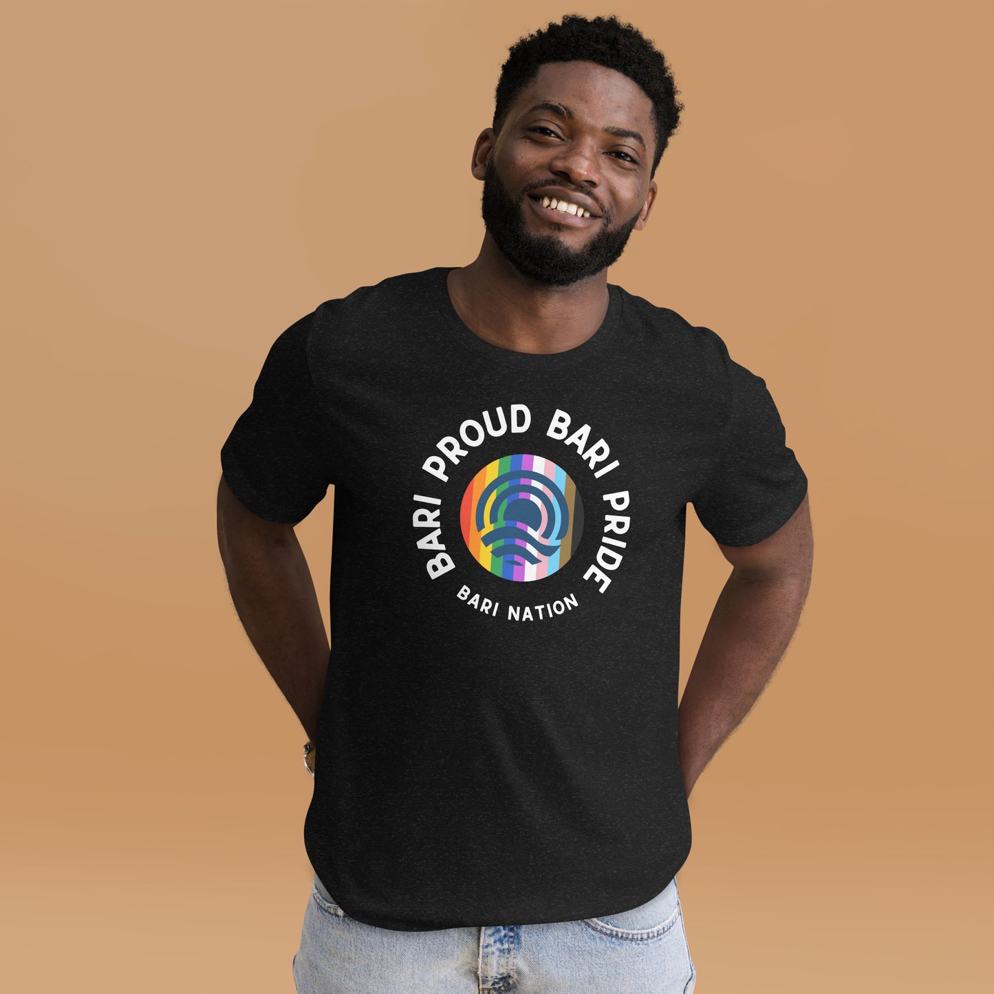 Unisex Bari Pride and Proud T-Shirt (Darker Colors)