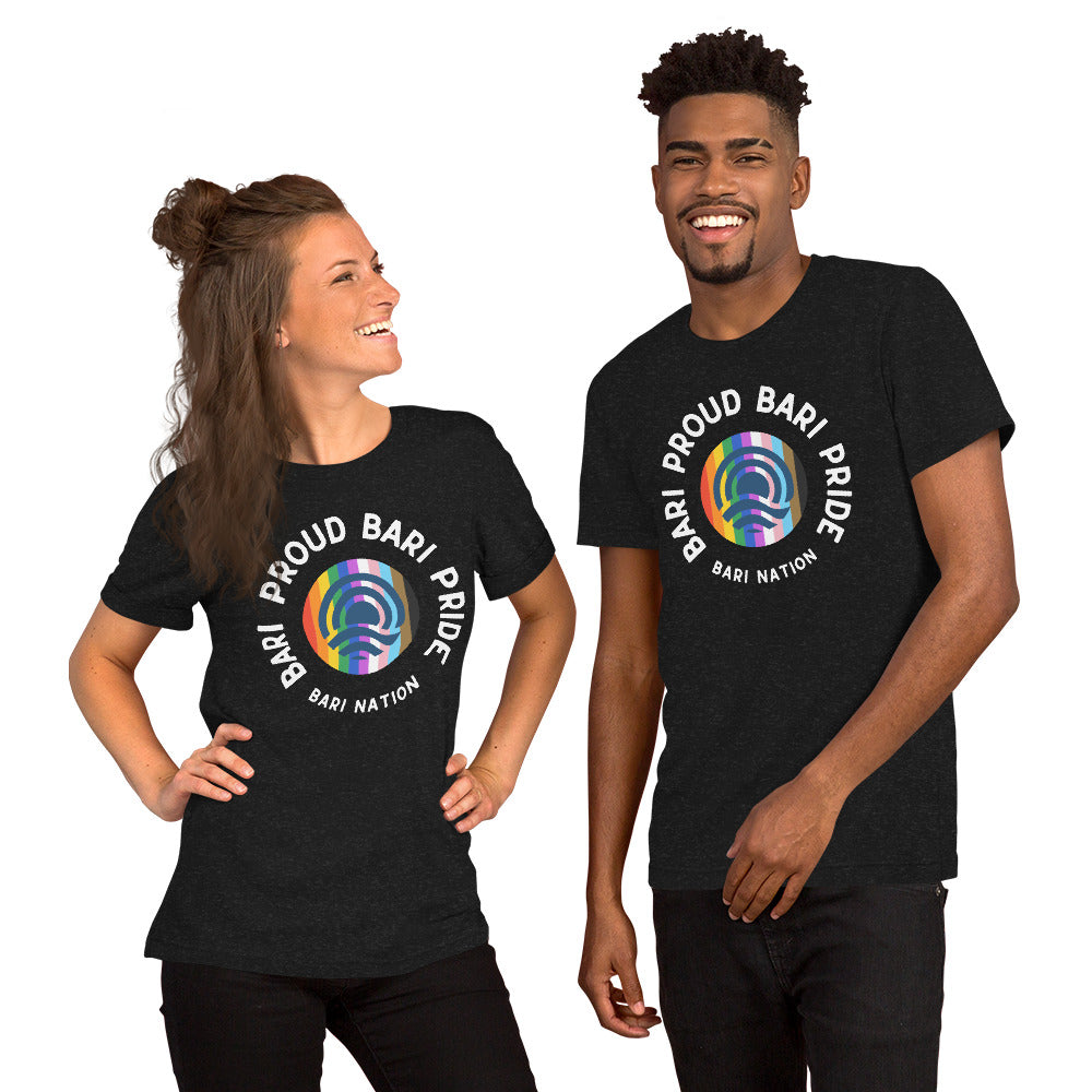 Unisex Bari Pride and Proud T-Shirt (Darker Colors)