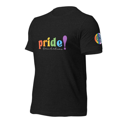 Unisex Pride Cursive T-Shirt (Darker Colors)