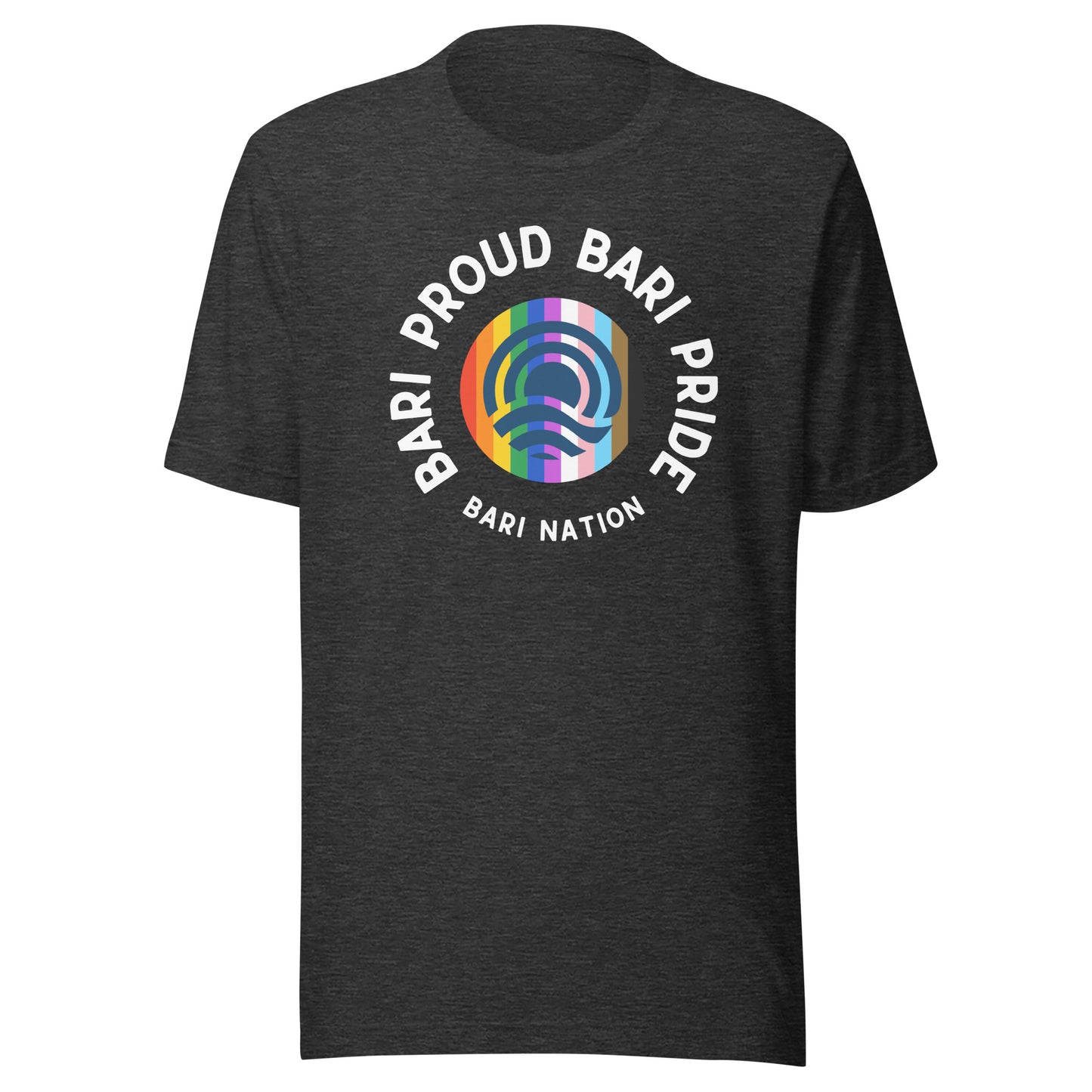 Unisex Bari Pride and Proud T-Shirt (Darker Colors)