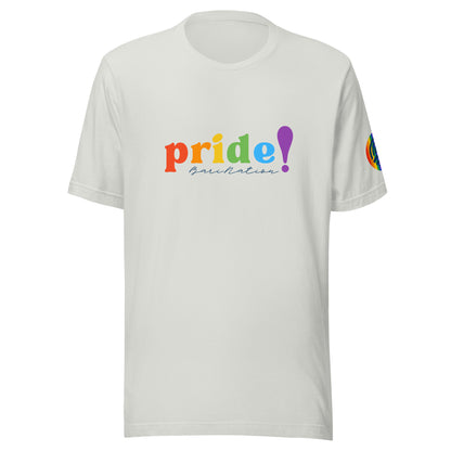 Unisex Pride Cursive T-Shirt (Lighter Colors)