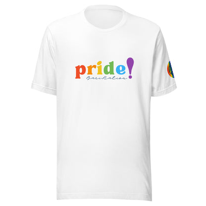 Unisex Pride Cursive T-Shirt (Lighter Colors)