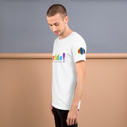 Unisex Pride Cursive T-Shirt (Lighter Colors)