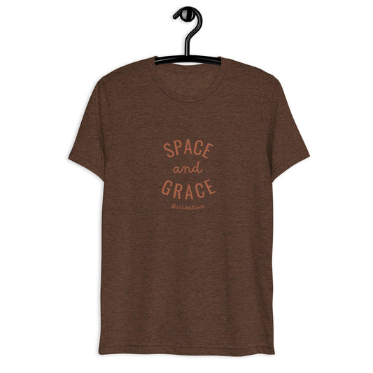 Space & Grace Women's Crew Neck T-Shirt