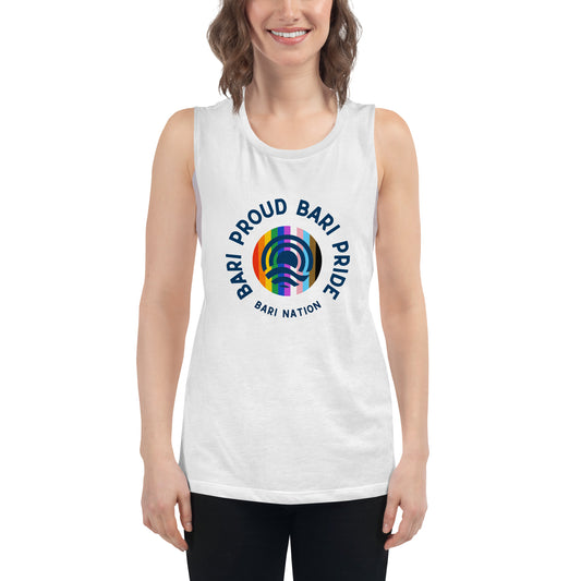 Ladies’ Bari Pride and Proud Muscle Tank